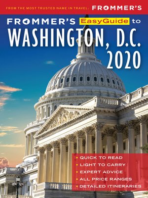 cover image of Frommer's EasyGuide to Washington, D.C. 2020